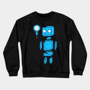 Blue Geometric Buddy Crewneck Sweatshirt